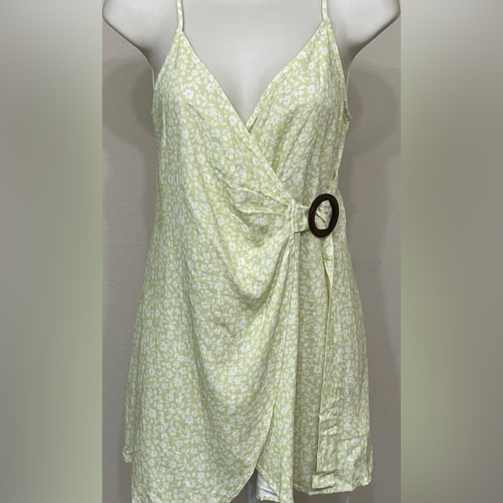 Cupshe Women’s Green & White Floral